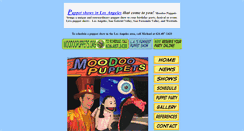 Desktop Screenshot of moodoopuppets.org